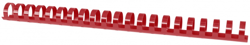 Пружина пластикова червона d-22мм OFFICE PRODUCTS 20242215-04 , 50 шт/уп